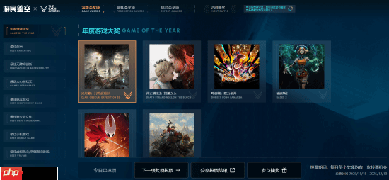 你对TGA名单满意吗?哪些落榜游戏应该被提名?