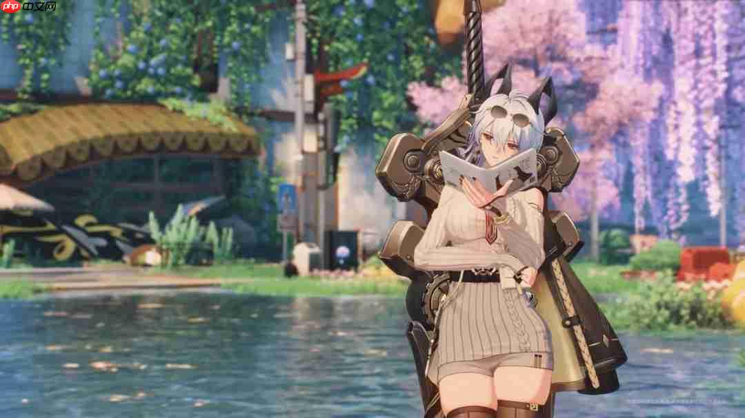 《鸣潮》赞妮新服装城市午茶 新角色战斗演示