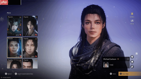 燕云捏脸功能惊艳老外，细致入微的MJ角色塑造！