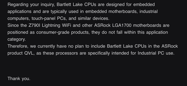 Intel终于有了纯大核!但是桌面主板不支持