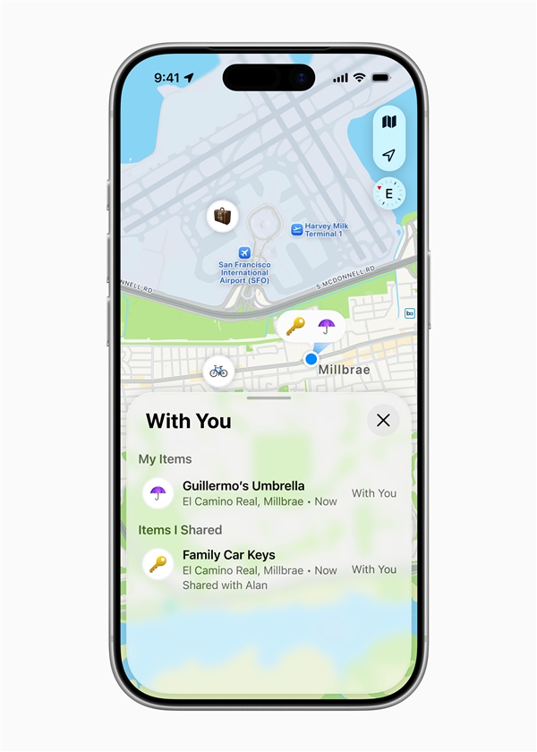时隔五年！苹果终于发布AirTag二代：精确查找范围/音量提升50%